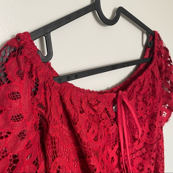 Lucy Paris // Fully-Lined Lace Dress - Picture 4 of 9